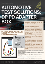 Regulator and Alternator Tester DP-PD Adapter Box